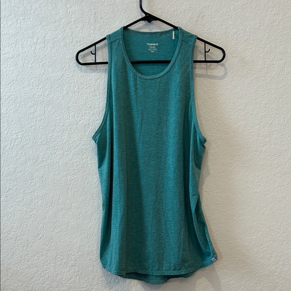 Toad&Co Turquoise Tank Top